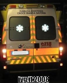 Ambulanza Croce Bianca (notte)