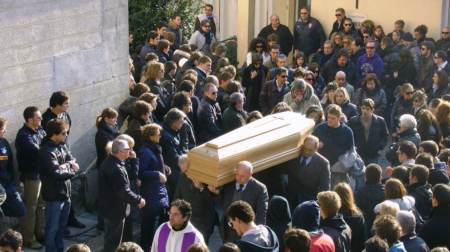 Arenzano - funerali Francesco Damonte