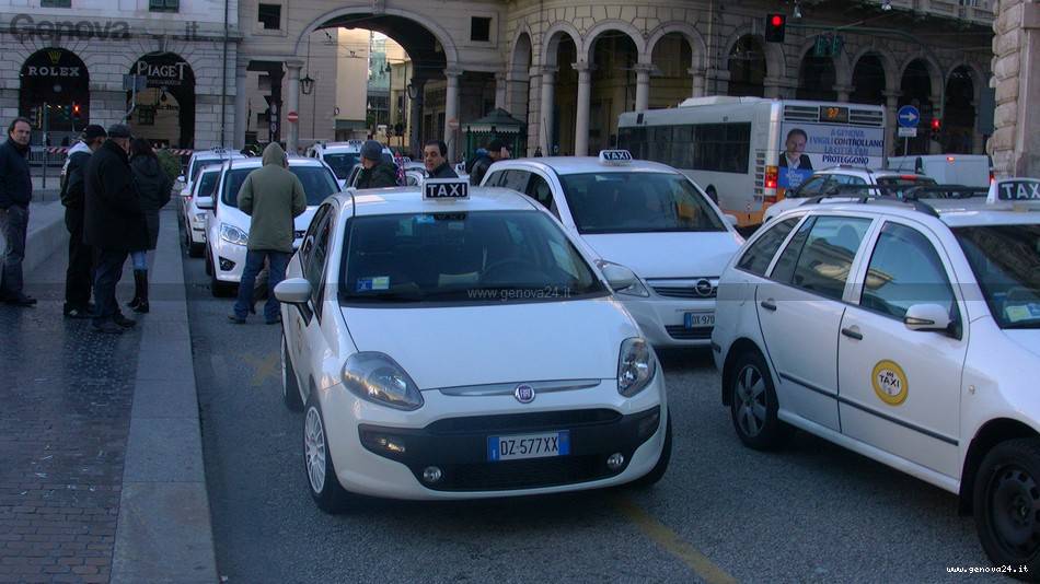 taxi protesta