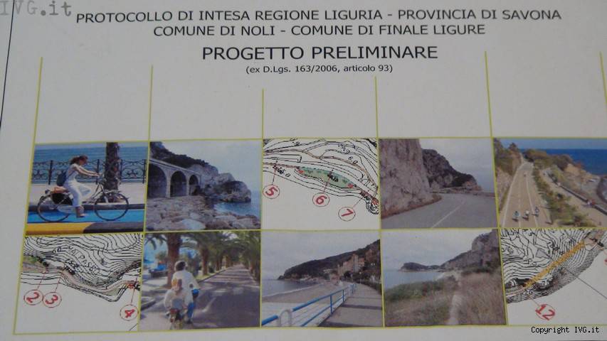 Progetto tunnel Capo Noli