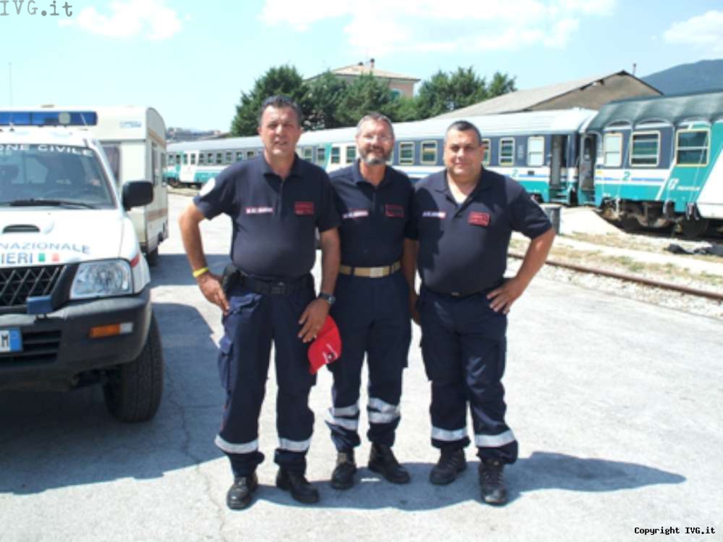 Terremoto in Emilia: i volontari dell'Associazione Carabinieri