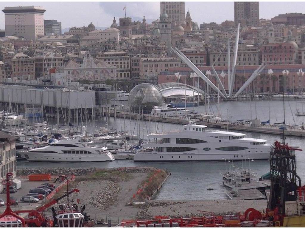 porto di Genova, porto antico bigo