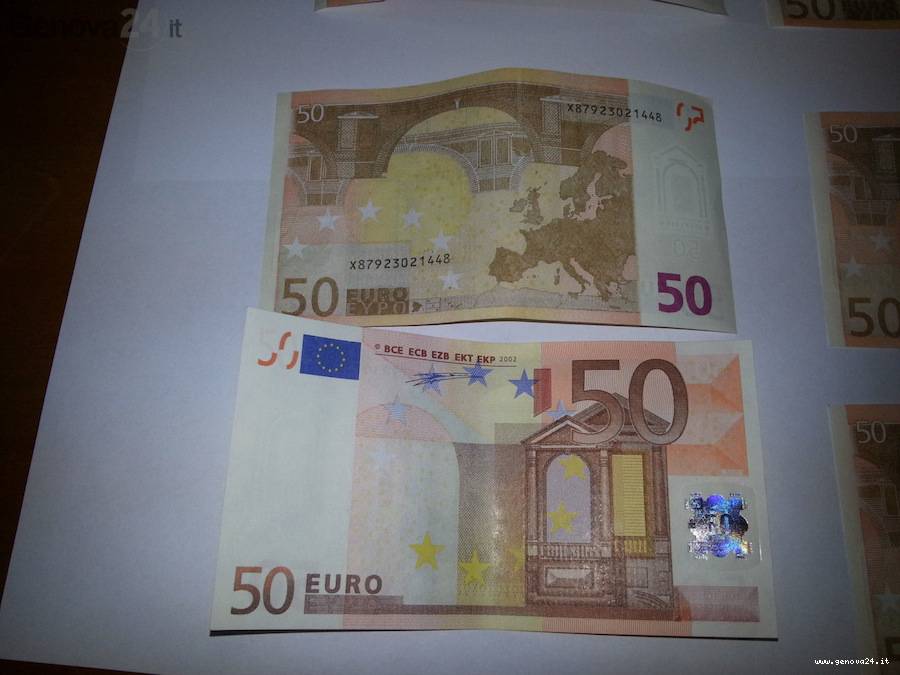 banconote soldi 50 euro falsi