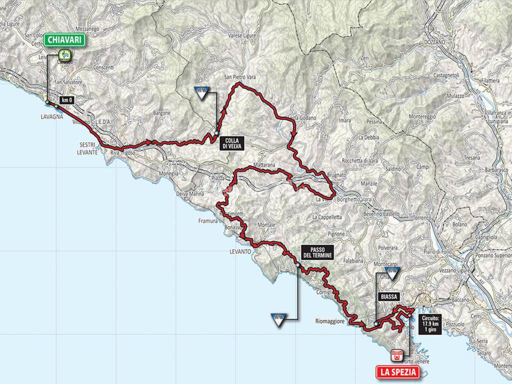 Giro d'Italia a Chiavari