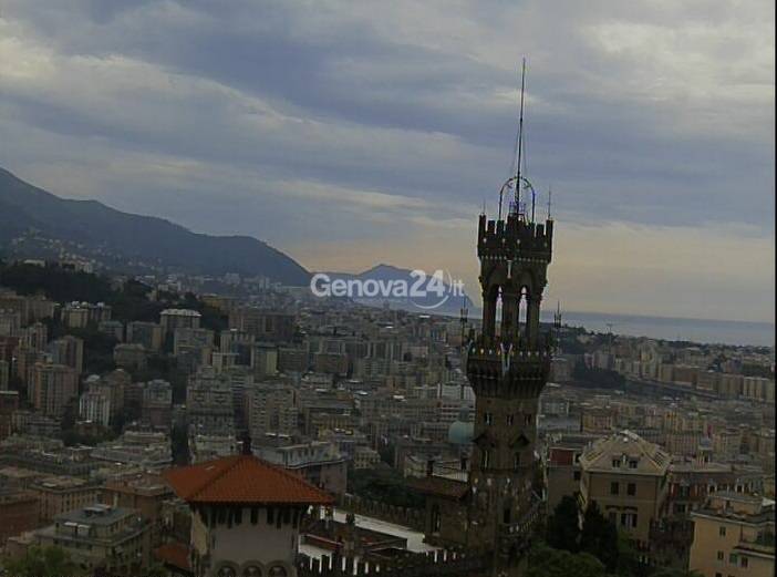 Genova, panorama da Castelletto