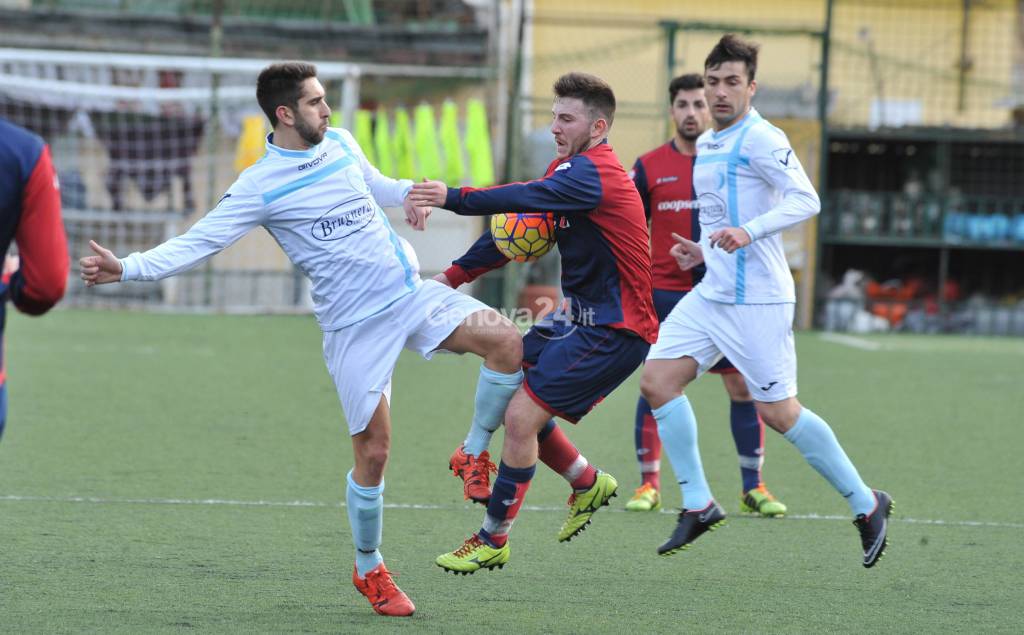 PROMOZIONE – Girone B - (5^ Ritorno) SAN CIPRIANO / LITTLE CLUB G.MORA 0-0  campo “Grondona” di Genova (Pontedecimo).