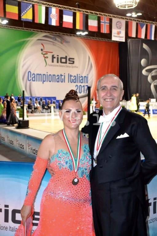 Anna Lucia Russo e Giuseppe (Franco) Ferrando conquistano il 3° posto ai Campionati Italiani di Categoria 2017 di Rimini