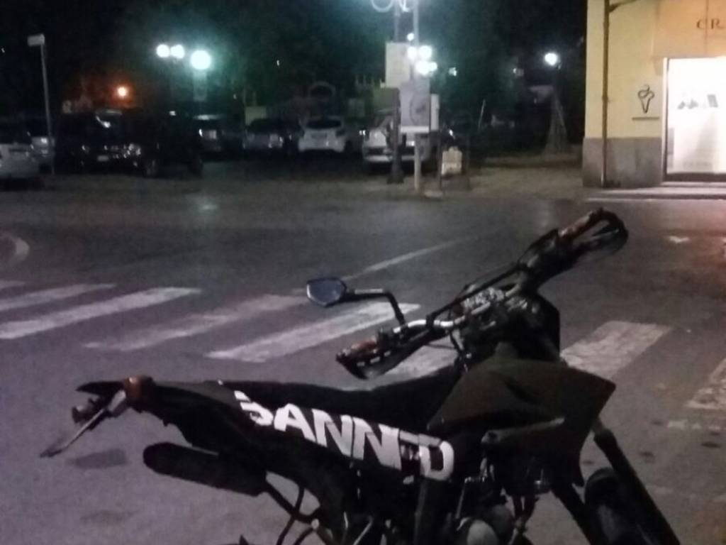 Moto Timossi tentato furto Albenga