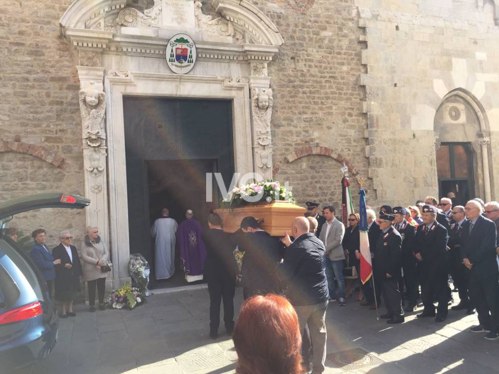 Albenga, i funerali di Cristina Bettarelli