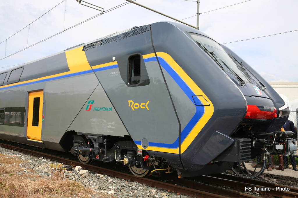 Rock, il nuovo treno regionale di Trenitalia