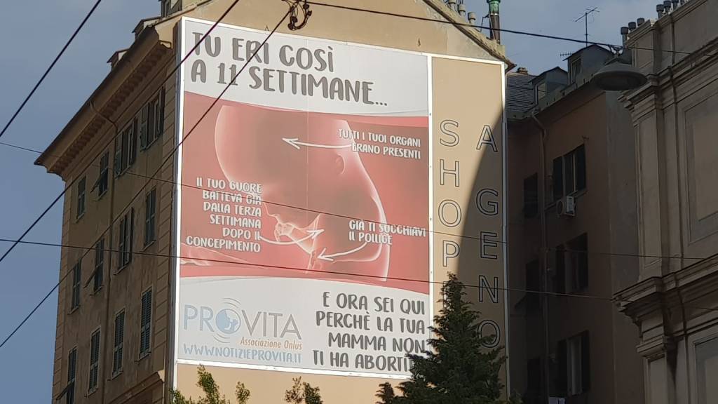manifesto pro vita anti aborto santa zita