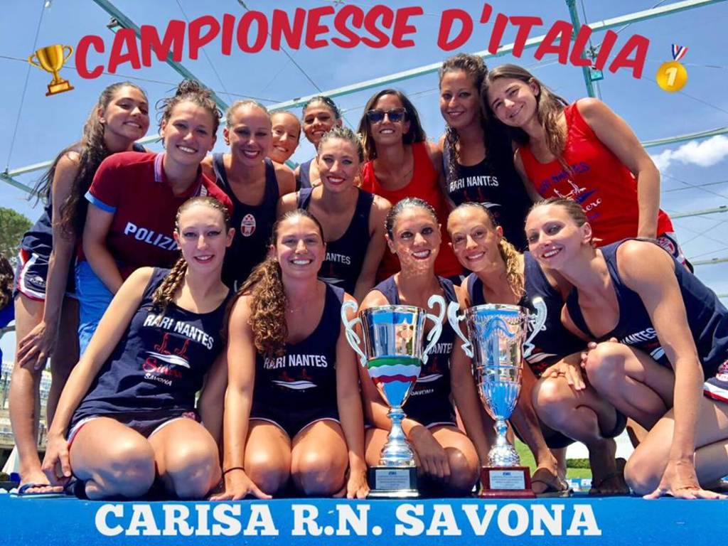 Rari Nantes Savona campione d'Italia