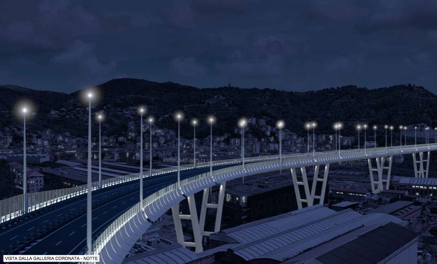 Ponte, progetto Autostrade per nuovo viadotto Polcevera