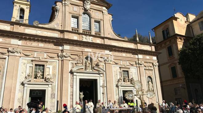 Savona, ingresso ufficiale per don Giovanni Laiolo: nuovo rettore del Santuario di N.S. di Misericordia