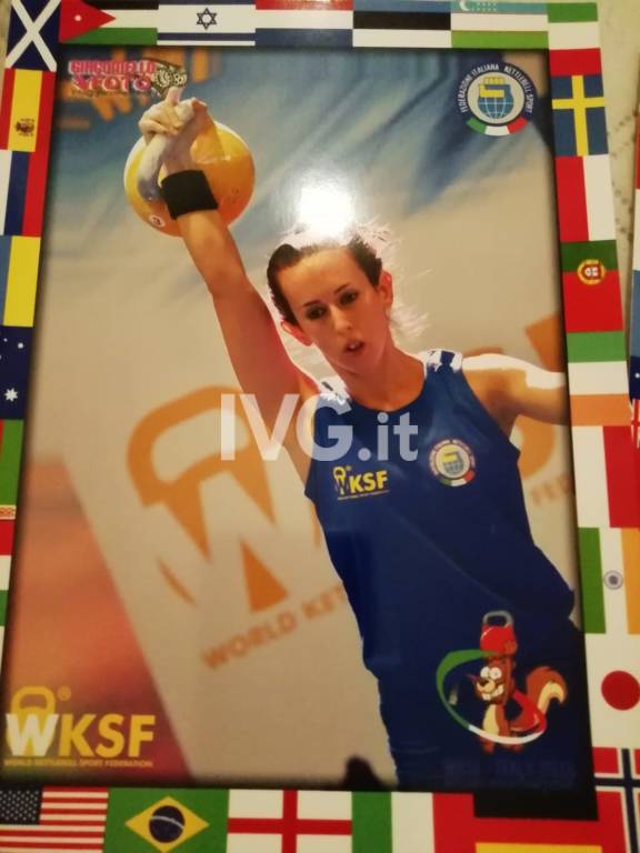 Pink Power - Daniela Messina, Oro ai Mondiali di Kettlebell IRELAND 2019