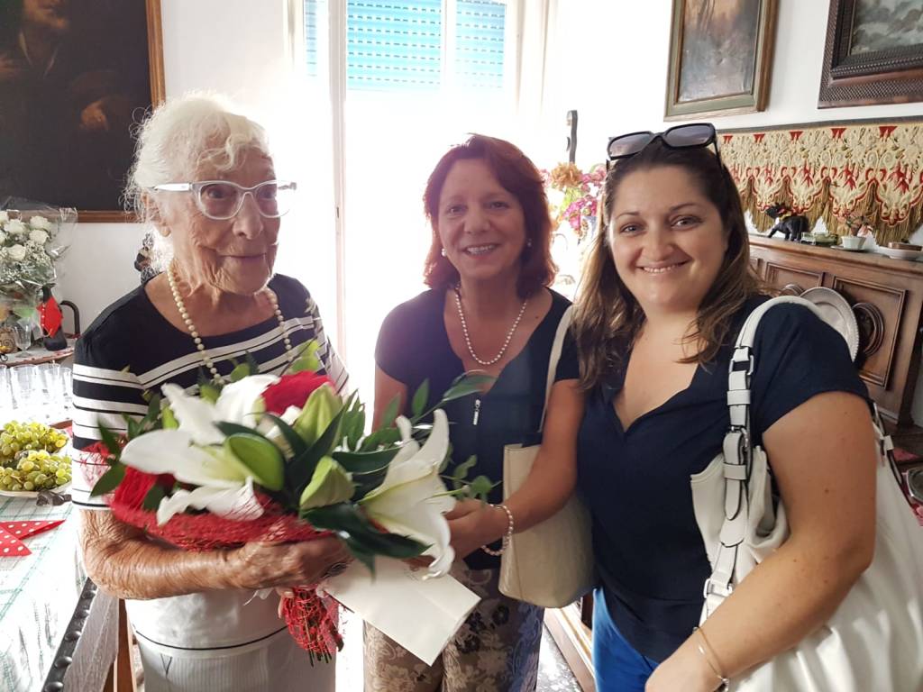 Giacomina centenaria Albenga 