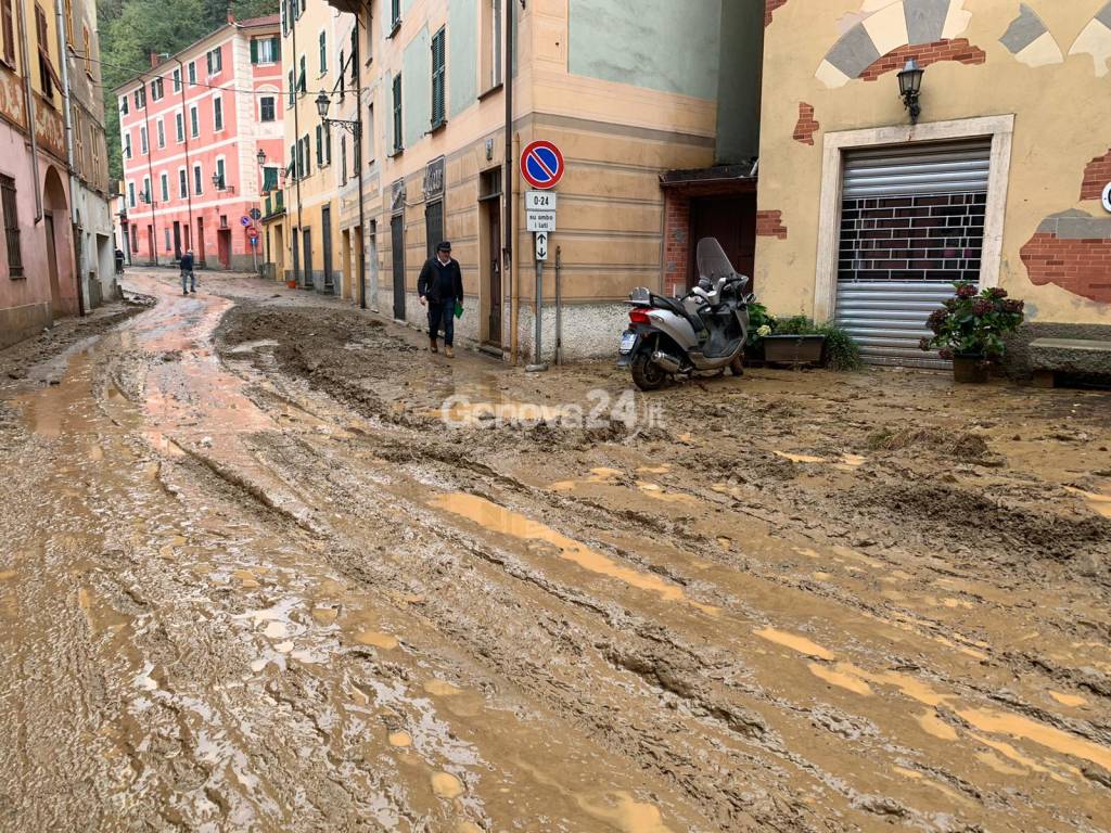 Alluvione a Campo Ligure