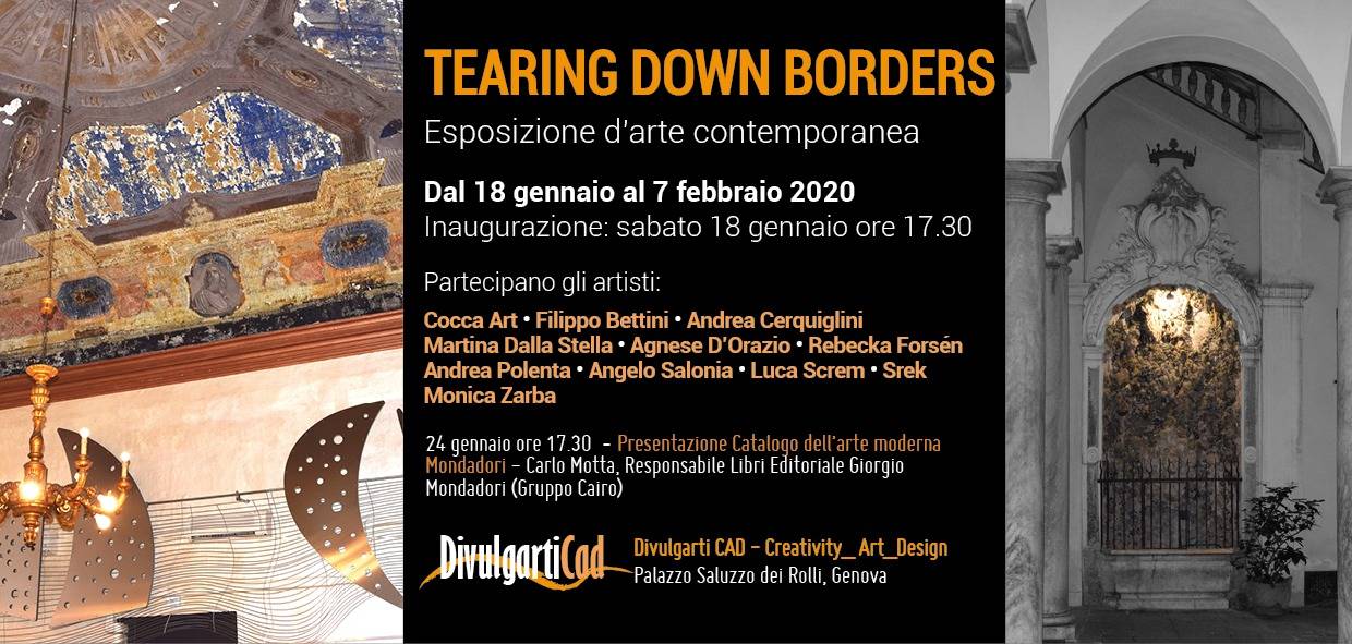 Mostra collettiva TEARING DOWN BORDERS