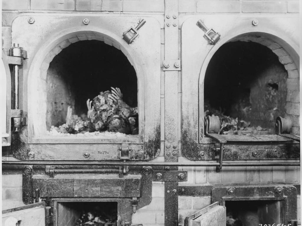 forno crematorio Buchenwald gilberto salmoni nazismo