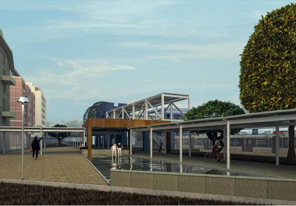 Metropolitana in piazza Martinez, il progetto della nuova stazione