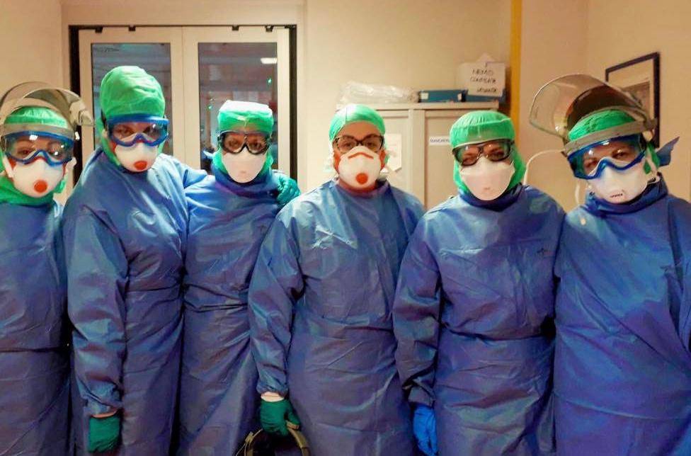 coronavirus ospedali mascherine operatori sanitari medici infermieri generica