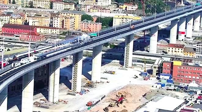 Nuovo ponte di Genova, tutto pronto per l’inaugirazione: ecco il programma