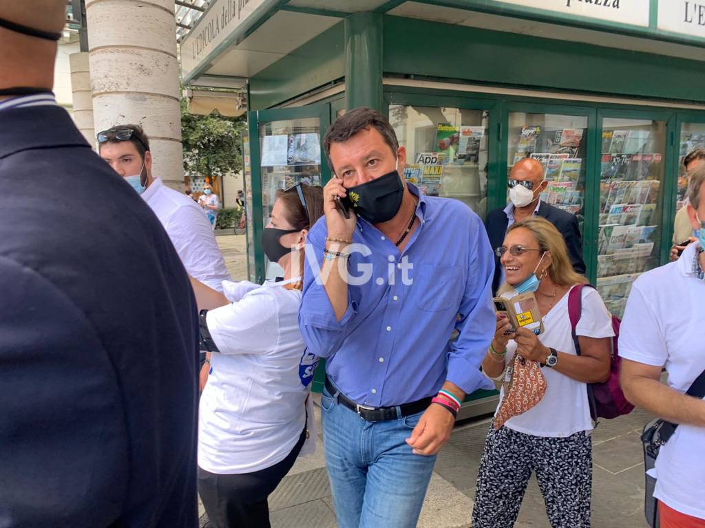 Matteo Salvini a Cairo e Savona
