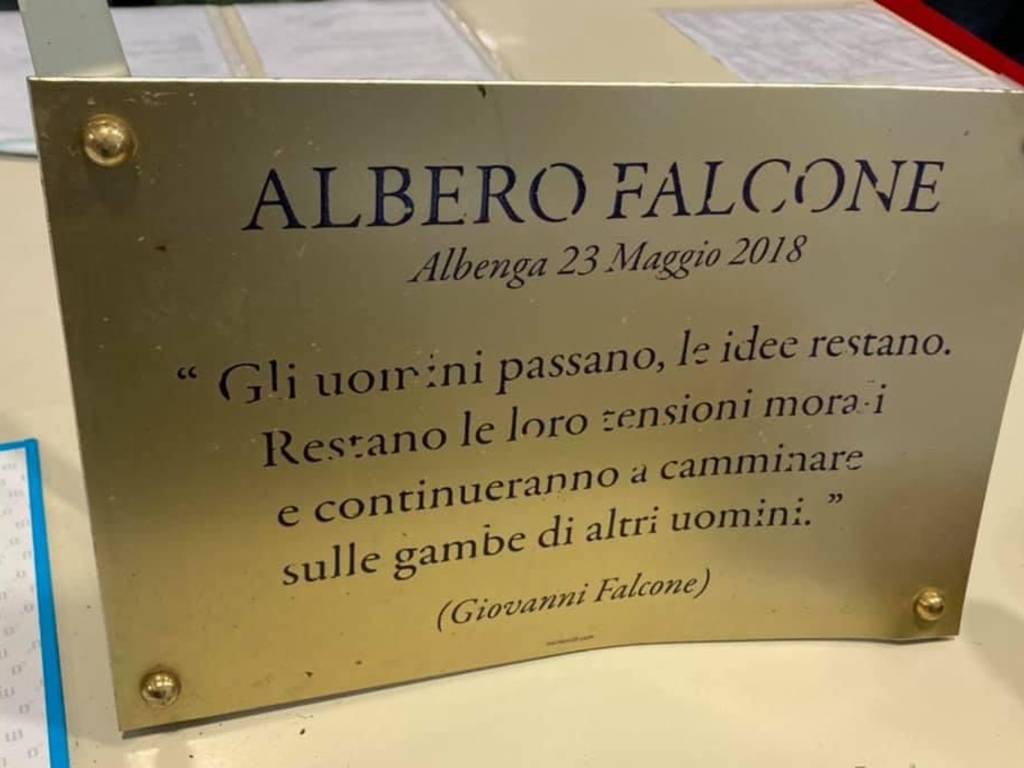 Albenga Targa Falcone Vandali