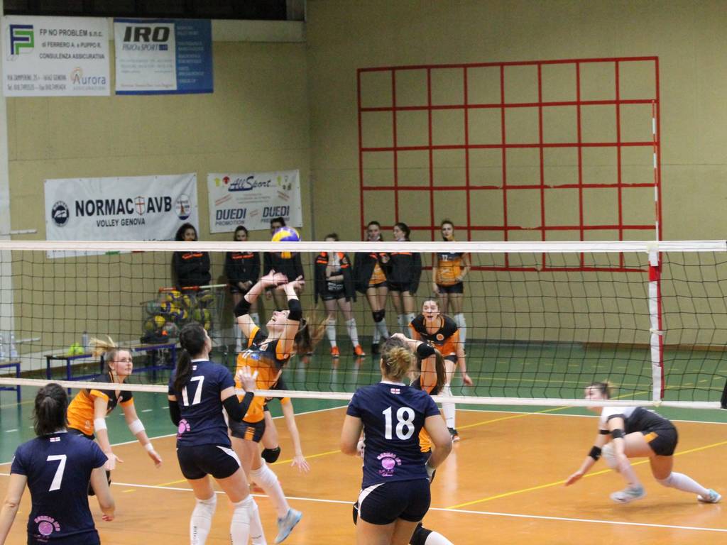 Normac AVB Genova vs Serteco Volley School