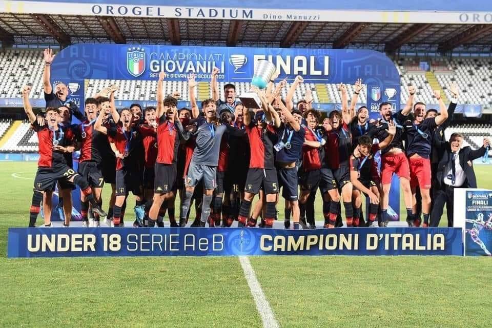 Genoa under 18 campione d'Italia