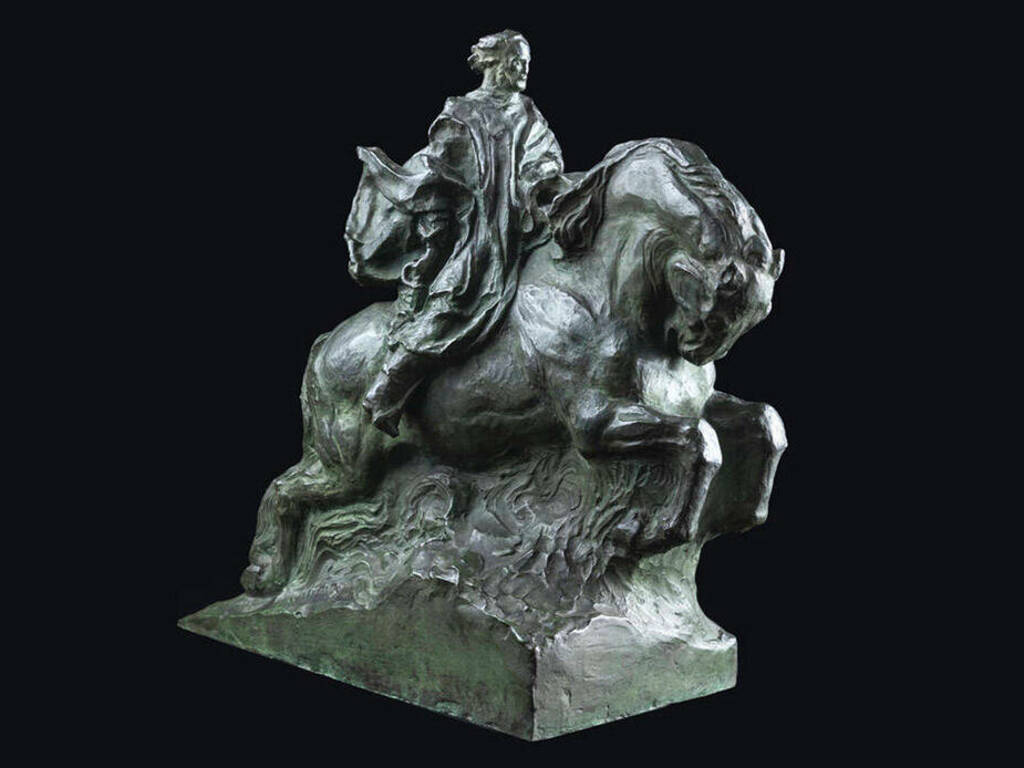 modellino monumento Garibaldi