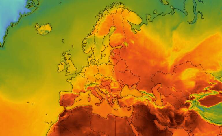 caldo europa lapponia nord emergenza clima