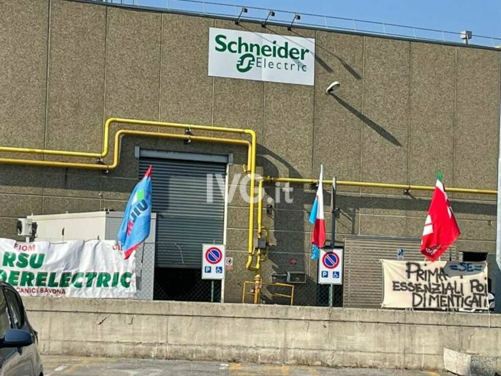 Schneider electric protesta