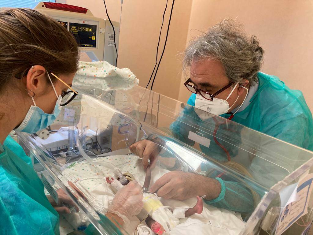 Luca Ramenghi, incubatrice, prematuro, neonato