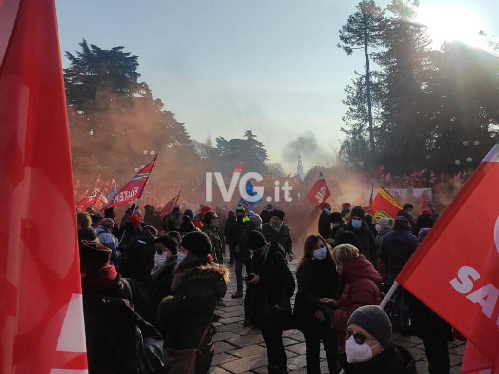 Cgil sciopero generale 16 dicembre 2021 Milano