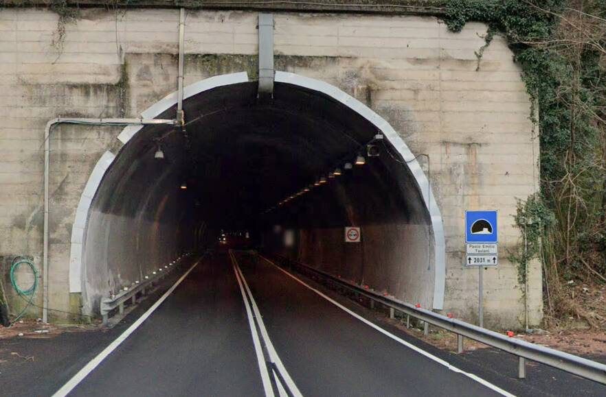 tunnel ferriere galleria val fontanabuona bargagli ss 225