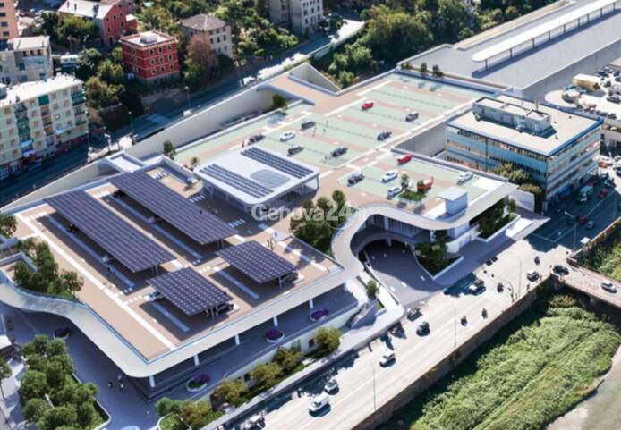 Nuova centro commerciale in Val Bisagno