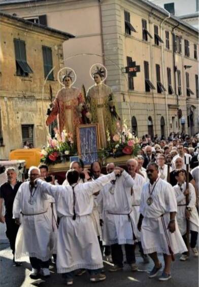 Torna Il Tradizionale Fiera E Processione Dei Santi Cosma E Damiano A Genova