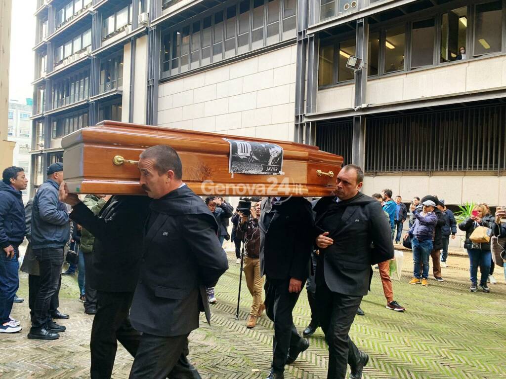 Ucciso con una freccia, il funerale di Javier Miranda Romero