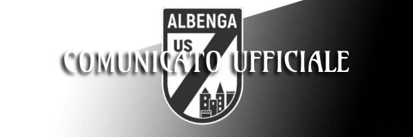 Us Albenga, Comunicato Ufficiale 