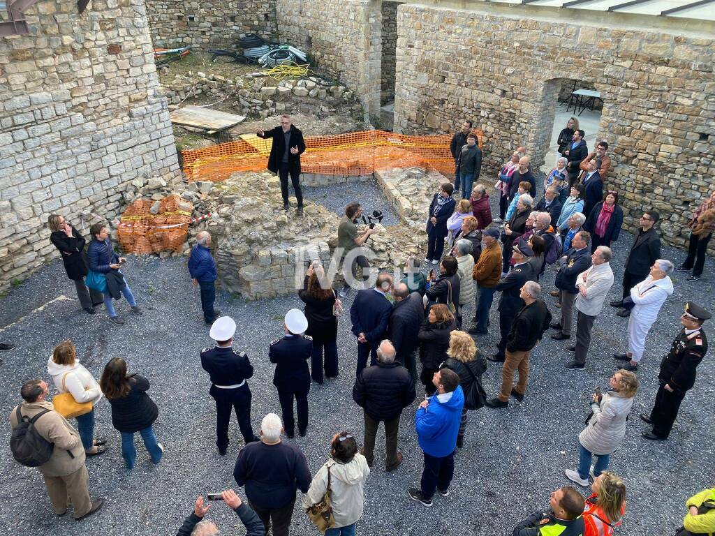 Andora celebra la festa patronale con un open-day al progetto di recupero di Borgo Castello