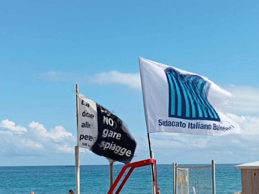 protesta balneari giro d'italia